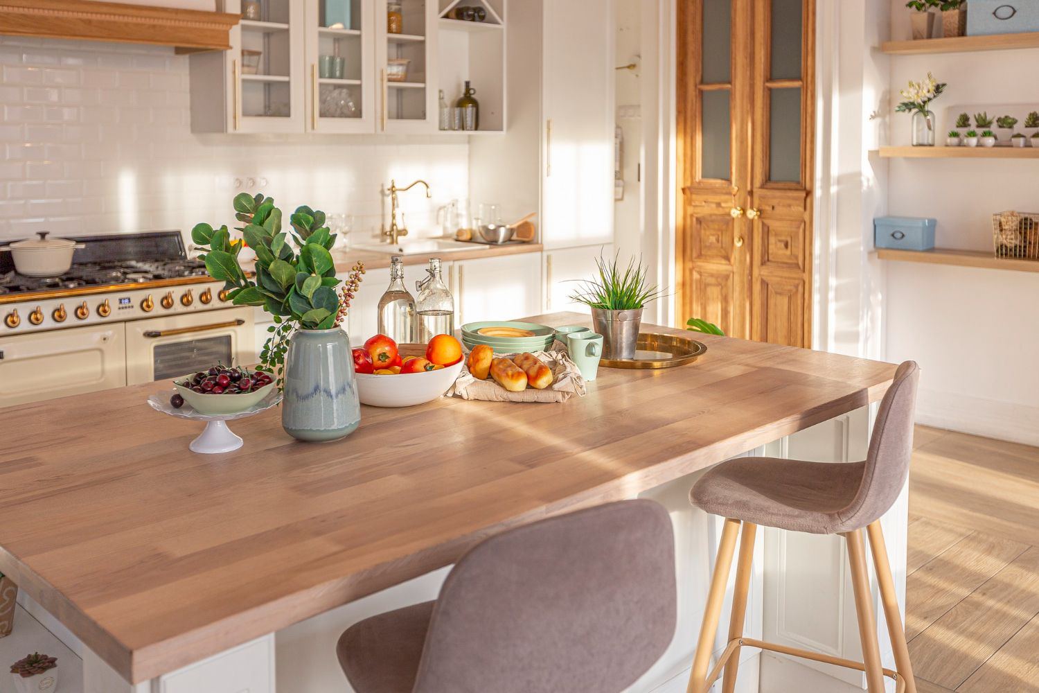 Custom kitchen island design